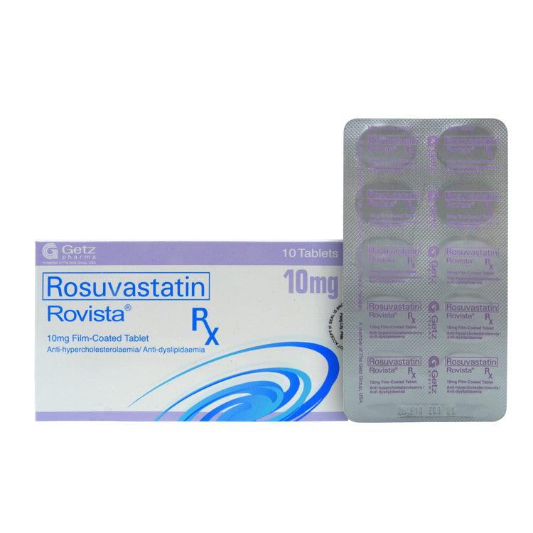 Rovista (Rosuvastatin) 10mg tablet | Shield Drugstore Online
